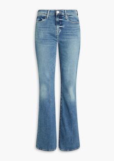 FRAME - Le High Flare high-rise flared jeans - Blue - 31
