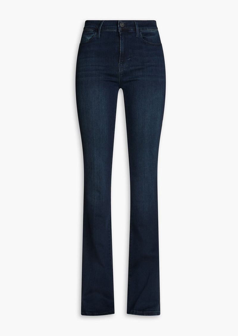 FRAME - Le High Flare high-rise flared jeans - Blue - 25