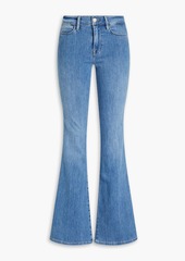 FRAME - Le High Flare high-rise flared jeans - Blue - 27