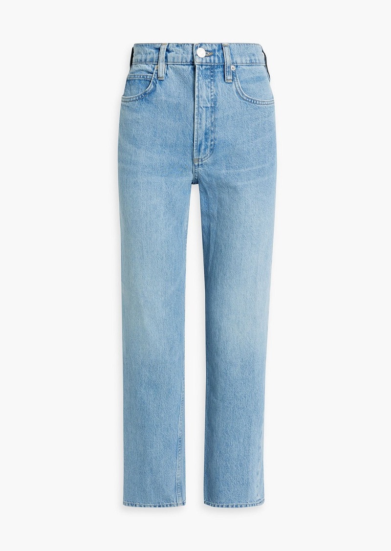FRAME - Le High N Tight high-rise straight-leg jeans - Blue - 23