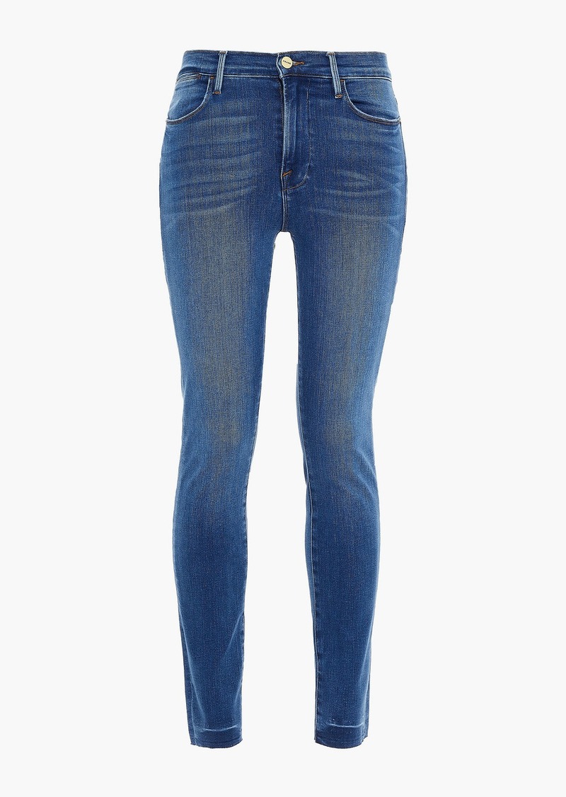 FRAME - Le High Skinny high-rise skinny jeans - Blue - 23
