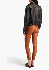 FRAME - Le High Skinny leather skinny pants - Brown - 23