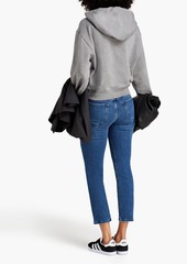 FRAME - Le High Straight cropped mid-rise straight-leg jeans - Blue - 24