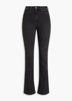 FRAME - Le Mini Boot high-rise bootcut jeans - Black - 23