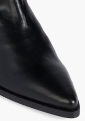 FRAME - Le Parker leather knee boots - Black - EU 36.5