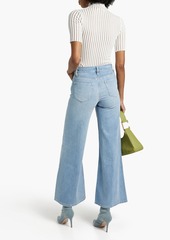 FRAME - Le Pixie Palazzo high-rise flared jeans - Blue - 33