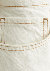 FRAME - Le Slouch Bermuda denim shorts - White - 24