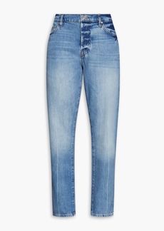 FRAME - Le Slouch high-rise straight-leg jeans - Blue - 31