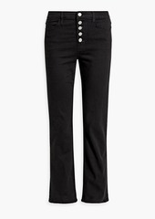 FRAME - Le Super High Straight high-rise straight-leg jeans - Blue - 25