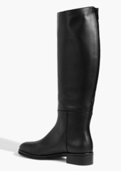 FRAME - Leather knee boots - Black - EU 35