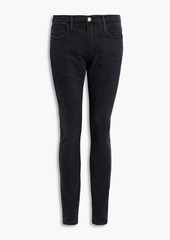 FRAME - L'Homme skinny-fit whiskered denim jeans - Black - 28