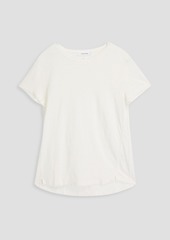 FRAME - Linen-jersey T-shirt - White - XXS