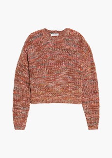 FRAME - Marled knitted sweater - Brown - XS