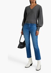 FRAME - Mélange cashmere sweater - Gray - XS