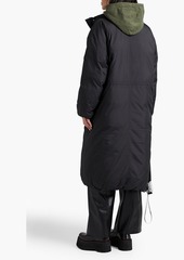 FRAME - Oversized padded shell coat - Black - M