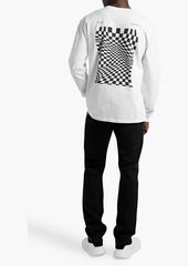 FRAME - Printed cotton-jersey sweatshirt - White - S
