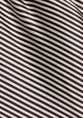 FRAME - Striped silk-satin camisole - Brown - XXS