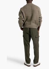 FRAME - Wool-blend pants - Green - S