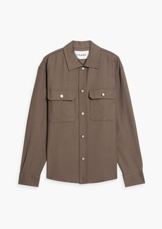 FRAME - Wool overshirt - Neutral - L