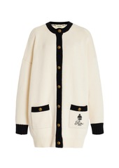 FRAME - x Ritz Oversized Cashmere Cardigan - Ivory - XS - Moda Operandi