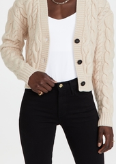 FRAME Cable Button Down Cardigan