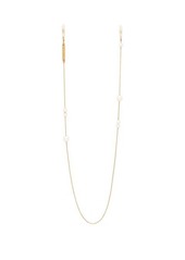 Frame Chain Drop pearl gold-plated glasses chain