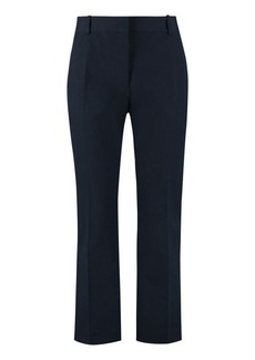 FRAME COTTON CROPPED TROUSERS