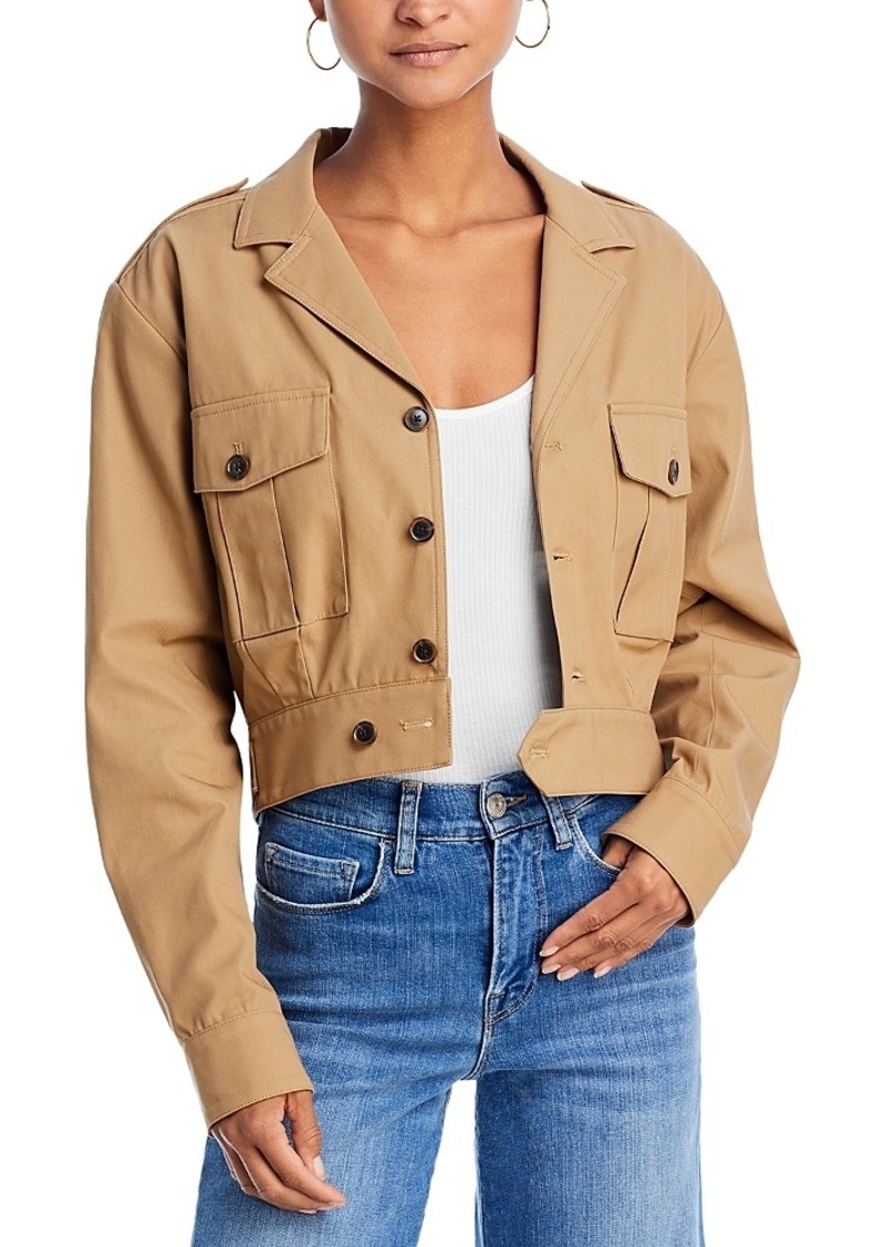 Frame Cropped Cargo Jacket