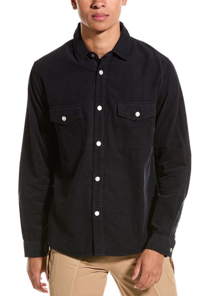 FRAME Denim Double Pocket Micro Cord Shirt