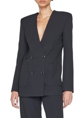 FRAME Double Breasted Blazer