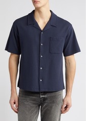 FRAME Duo Fold Relaxed Short Sleeve Button-Up Shirt