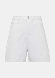 Frame Easy high-rise denim shorts