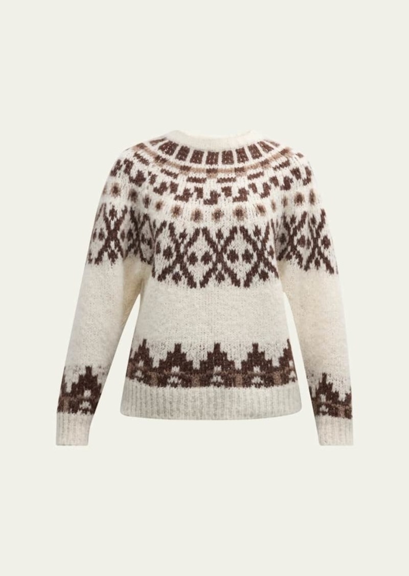 FRAME Fair Isle Sweater