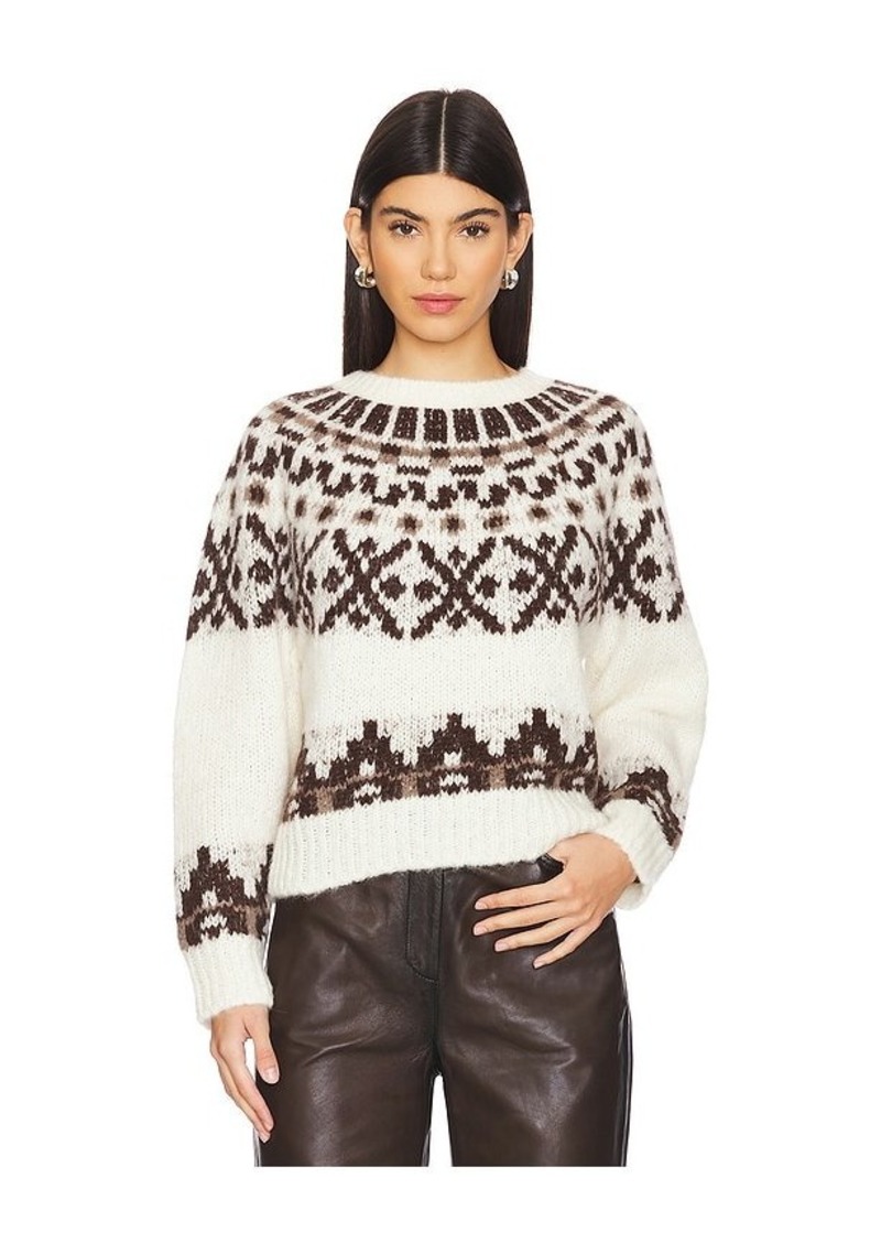 FRAME Fairisle Sweater