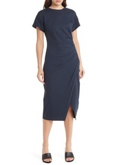 FRAME Faux Wrap Dress