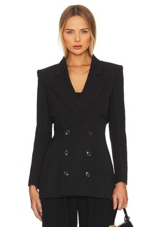 FRAME Fitted Storm Flap Blazer