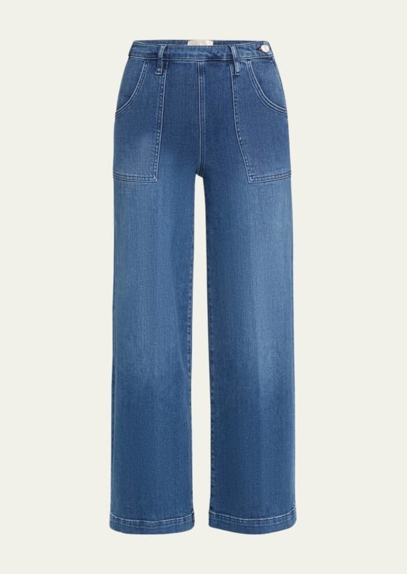 FRAME Francoise Wide-Leg Jeans