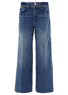 FRAME "High Rise Baggy Raw After" jeans
