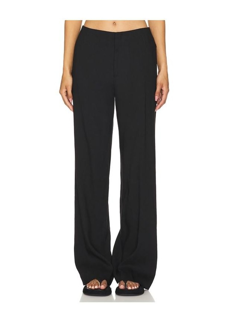 FRAME High Rise Wide Leg Trouser