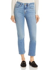 FRAME Le Cropped Mini Bootcut Jeans in Melville