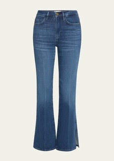 FRAME Le Easy Flare Side Slit Jeans