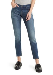 FRAME Le Garcon Raw Step Hem Mid Rise Boyfriend Jeans