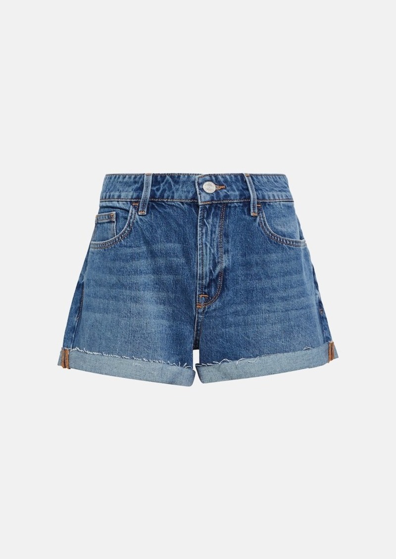 Frame Le Grand Garcon denim shorts