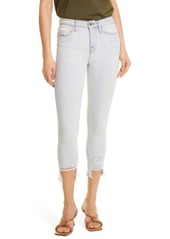 FRAME Le High Ankle Skinny Jeans in Division Chew at Nordstrom