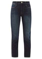 Frame Le High cropped-cuff denim jeans