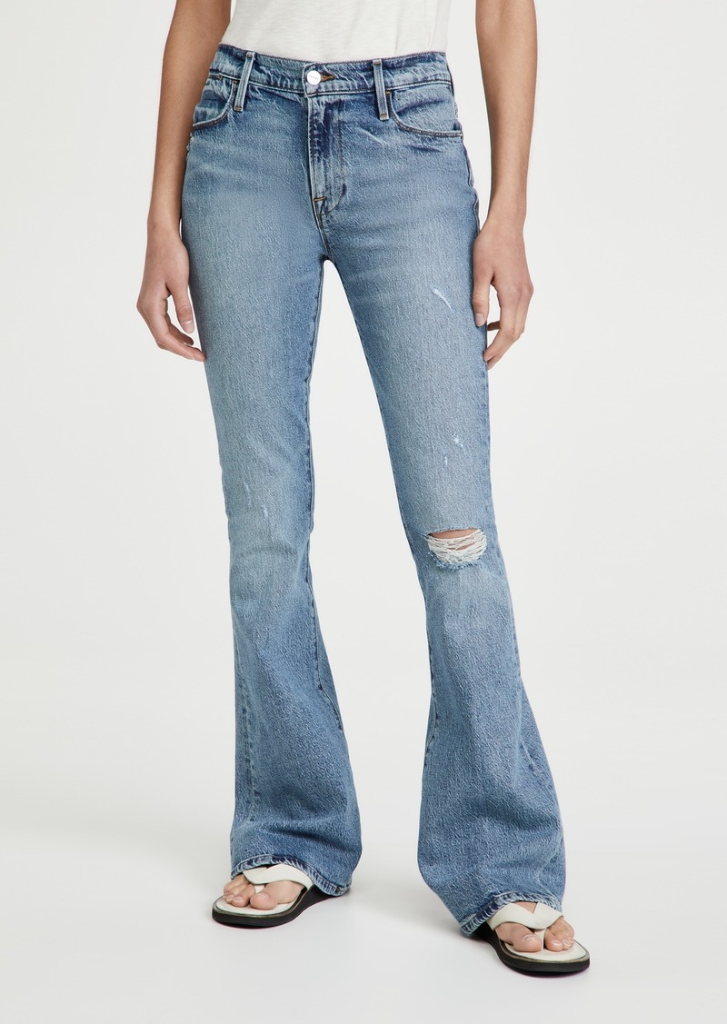 frame le catroux flare jeans