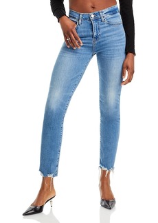 Frame Le High Rise Straight Ankle Jeans in Jetty Mode