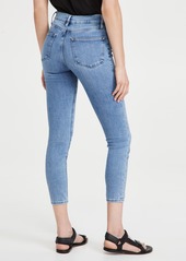 FRAME Le High Skinny Crop Jeans