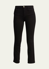 FRAME Le High Straight-Leg Cropped Jeans