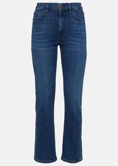 Frame Le High Straight mid-rise jeans